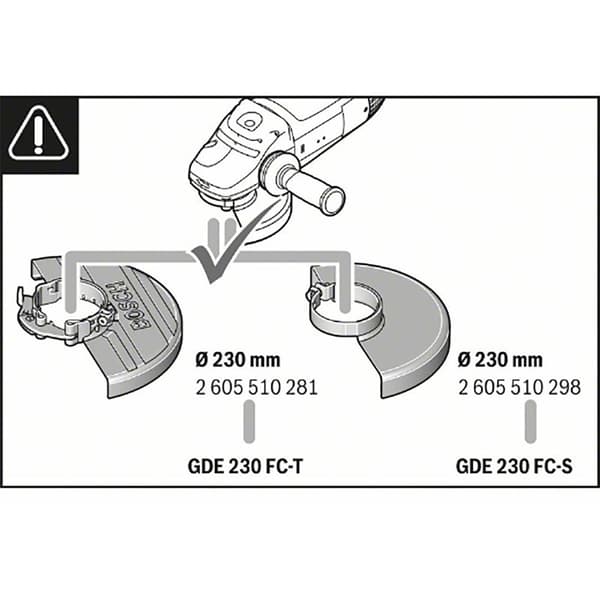 Bosch Professional Sugehætte Gde 230 Fc-t Blå