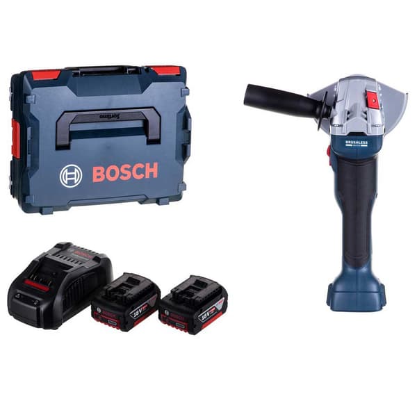 Bosch Professional Trådløs Vinkelsliber Gws 18-125 V-li Søvfarvet