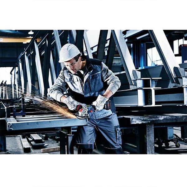 Bosch Professional Vinkelsliber Gwx18v-15sc 125 Mm+l-boxx 136 Søvfarvet