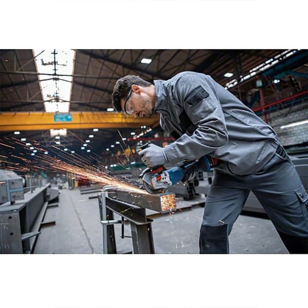 Bosch Professional Vinkelsliber Gws 18v-15 P 125 Professional Søvfarvet