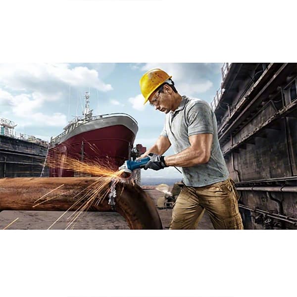 Bosch Professional Vinkelsliber Gws 9-115 P Professional Søvfarvet