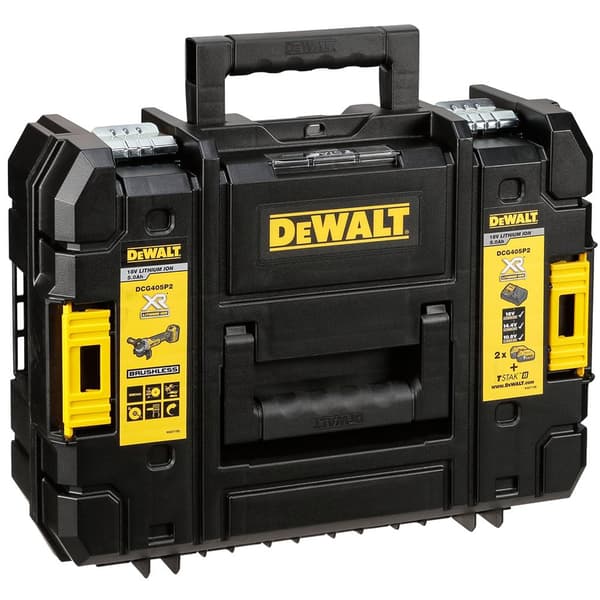 Dewalt Trådløs Vinkel Dcg405p2 Gul