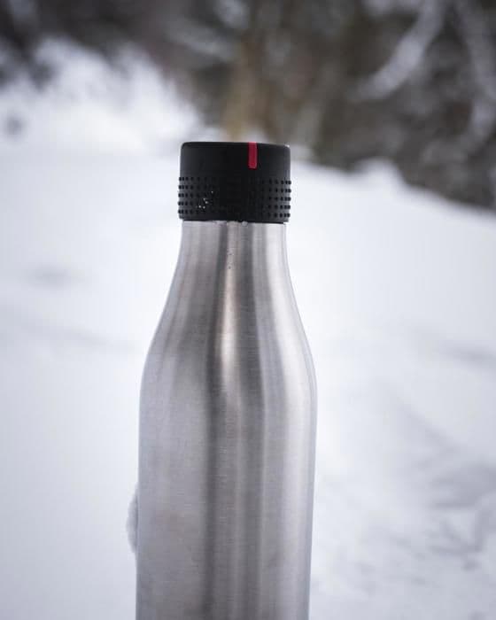 Flaska - BOTTLE UP - Metallisk Silver - 750ml