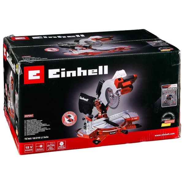 Einhell Sladdlös Te-ms 18/210 Li Solo Röd,Silver