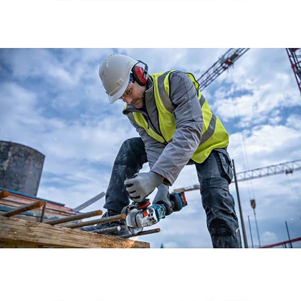 Bosch Professional Vinkelsliber Gws 18v-15 Psc 125 Mm Como Søvfarvet