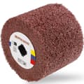Miniatyrbillede 1 af 2: Nylonslibende polerrulle 100 x 120 mm M19 korn 120 MSW-GRIWHEEL-120