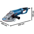 Miniatyrbillede 3 af 3: Bosch Gws 27-230 Jr Vinkelsliber