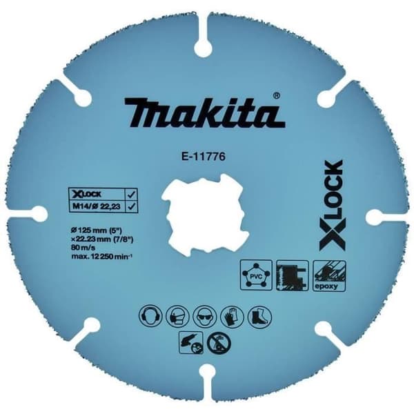 Makita Trennscheibe 125mm Uni.X-Lock E-11776 Kapskiva 125 mm 1 st(ar)
