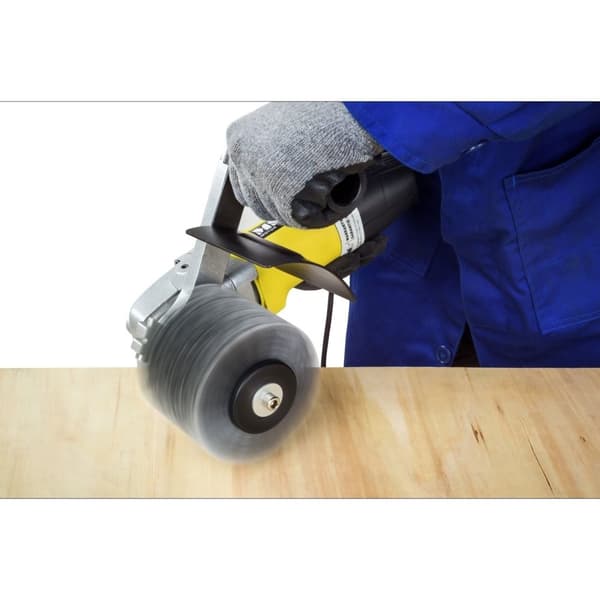 Slibevalse, nylon rullebørste til poleringsmaskine 120x100mm