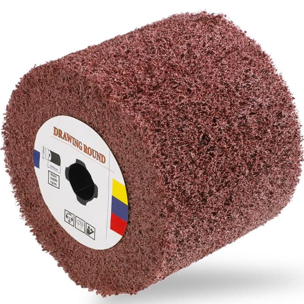 Nylonslipande polerrulle 100 x 120 mm M19 korn 120 MSW-GRIWHEEL-120