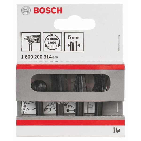 Set med fräsar för frihandsarbete för borrar, 4 delar Bosch 1609200314