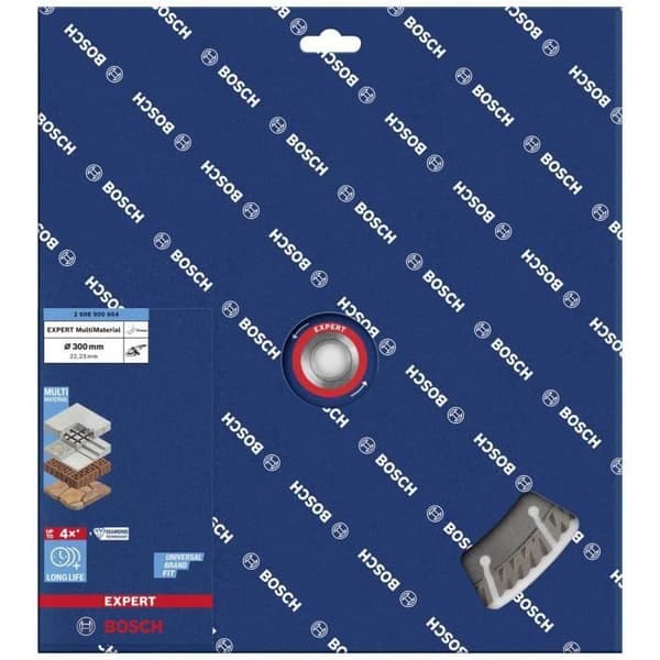 Diamantkapskivor Expert MultiMaterial 300X22 / 23X2 / 8X15 mm - BOSH - 2608900664
