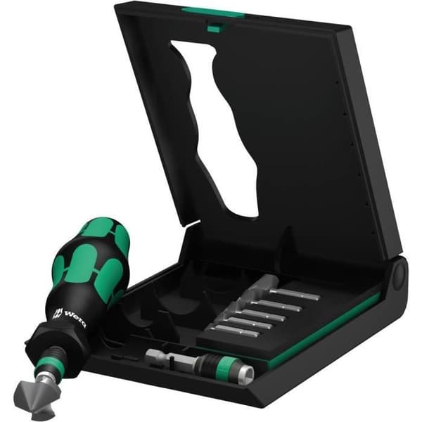 Konisk försänkningssats - WERA - 846-8 - 5 st - HSS - Olika dimensioner