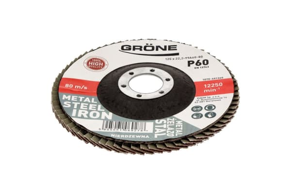 P60 Grone klapskive 125mm