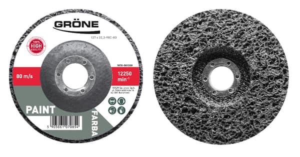 Grone non-woven slibeskive (127 x 22,2 mm)