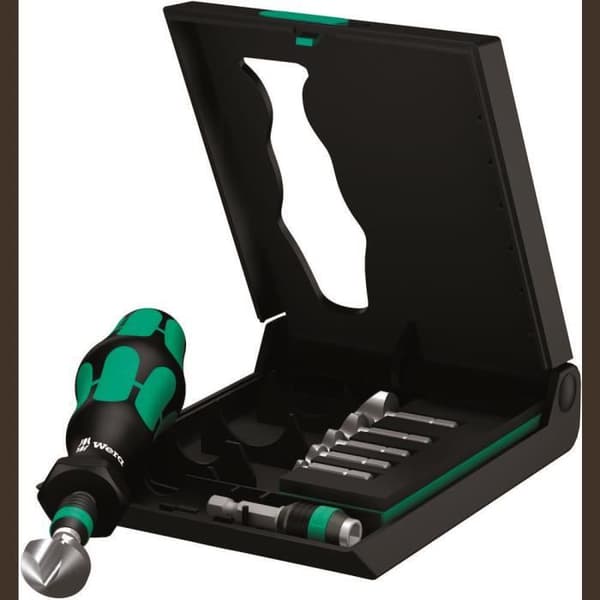 Konisk försänkningssats - WERA - 845-8 - 8 delar - HSS - Olika dimensioner (6,3 till 20,5 mm)
