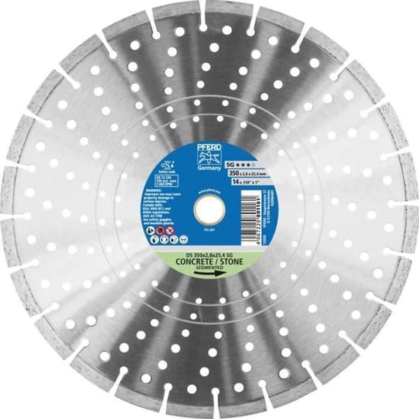 Diamantkapskiva DS 350 x 2,8 x 25,4 SG Pferd 68000048 Diameter 350 mm 1 st (s)