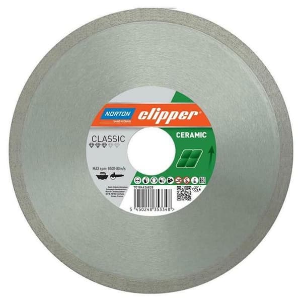 Norton Clipper diamanttrissor Ceramic 230 x 25,4 mm 70184628734