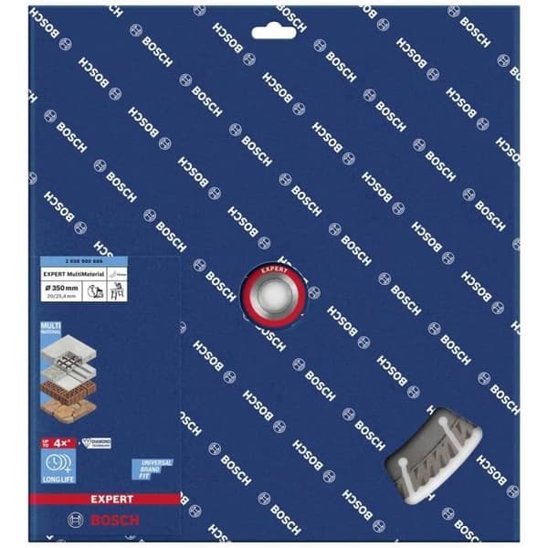Diamantkapskivor Expert MultiMaterial 350X20/25 / 40X3 / 3X15 mm - BOSH - 2608900666