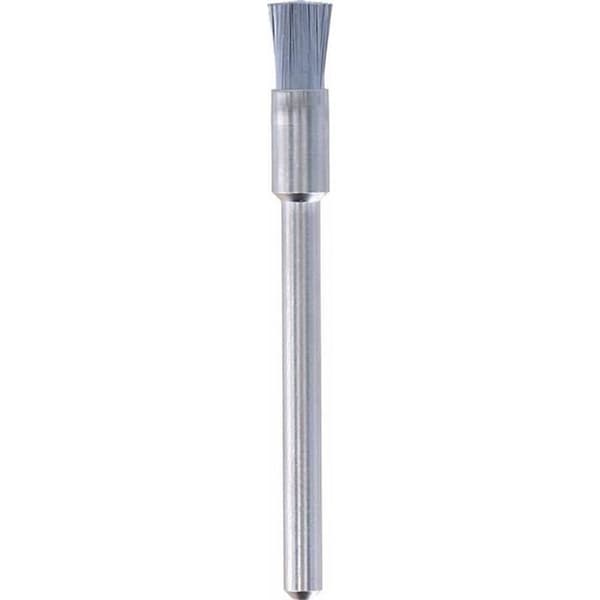 Set med 3 DREMEL 443 borstar (stålspets, Ø 3,2 mm, för rengöring/polering av metaller)