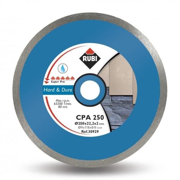 RUBI CPA SUPERPRO diamantklinga (250 mm)