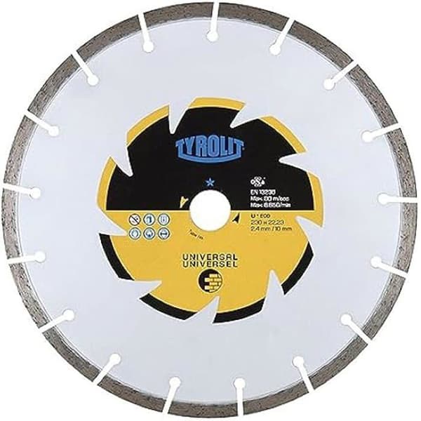 TYROLIT – Universal diamantklinga 230 x 2,4 x 22,2 609177