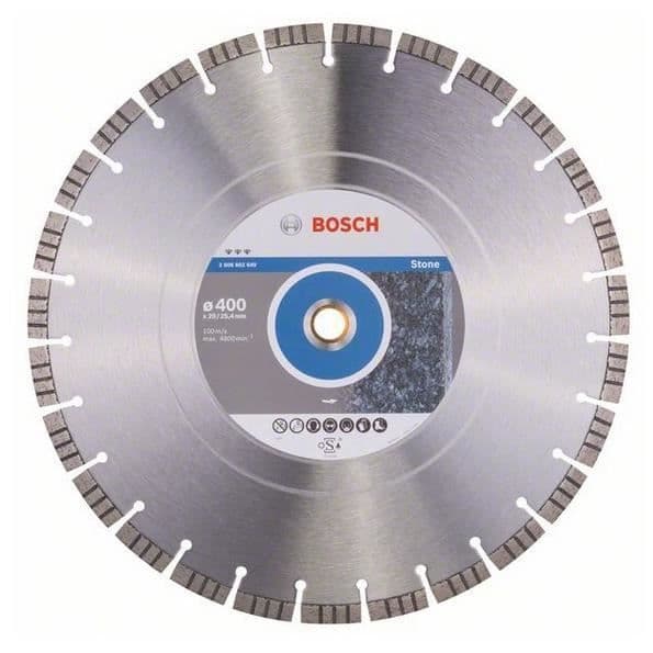 Bosch - Bäst för sten diamantkapskiva 400x20 / 25,4x12mm