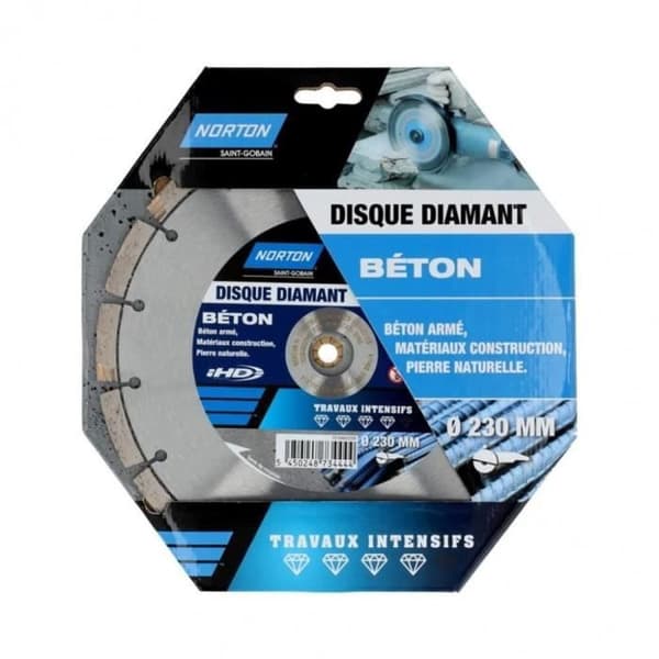 NORTON Diamant skiva intensiv konstruktion 230 IHD