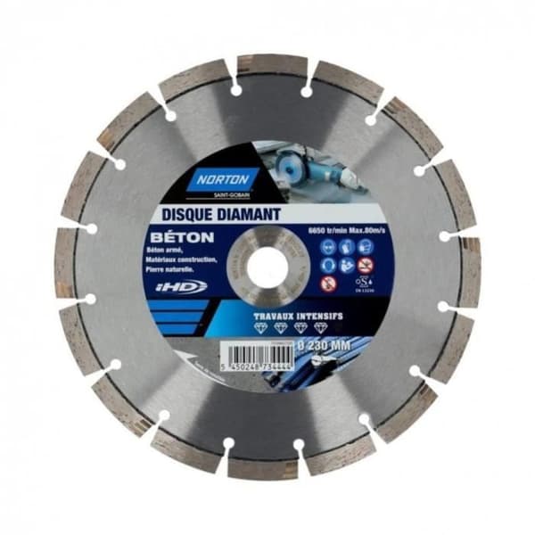 NORTON Diamant skiva intensiv konstruktion 230 IHD