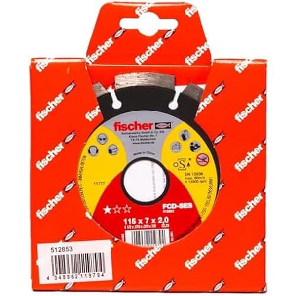 Kapskiva - Fischer - FCD-SES - 115x2,0x22,23 mm - Hög prestanda - Skärprecision