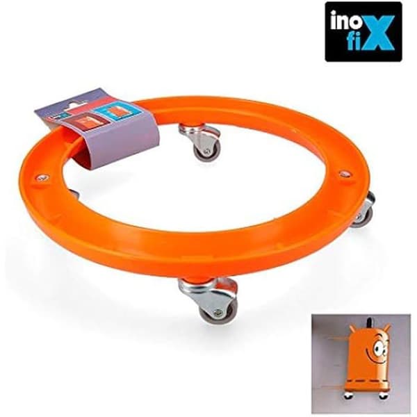 Pad för butancylinder - INOFIX - m88573 - Diameter 310mm - Orange färg - 68mm hög