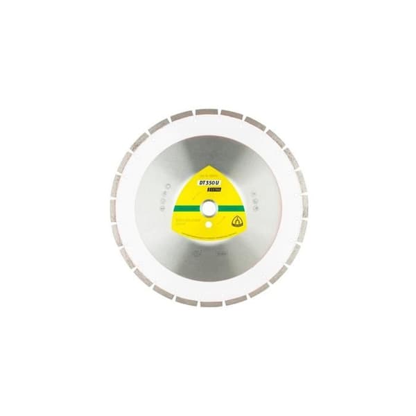 Diamantklinga DT 350 U D. 350 x 3 x Ht. 10 x 25,4 mm - Betong, Byggmaterial - 336221 - Klingspor