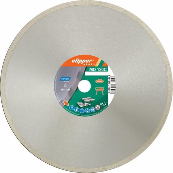 NORTON MD 120 C diamantklinga ø 180 mm Borrning 25,4 /22,23- 70184625561