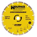 Miniatyrbild 1 av 2: Wolfpack segmenterad sintrad diamantklinga 230 m