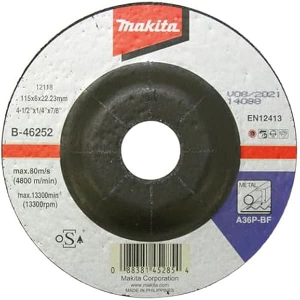 Byggtillbehör - Makita - B-46252 - Stål - Originalkvalitet - Hållbar