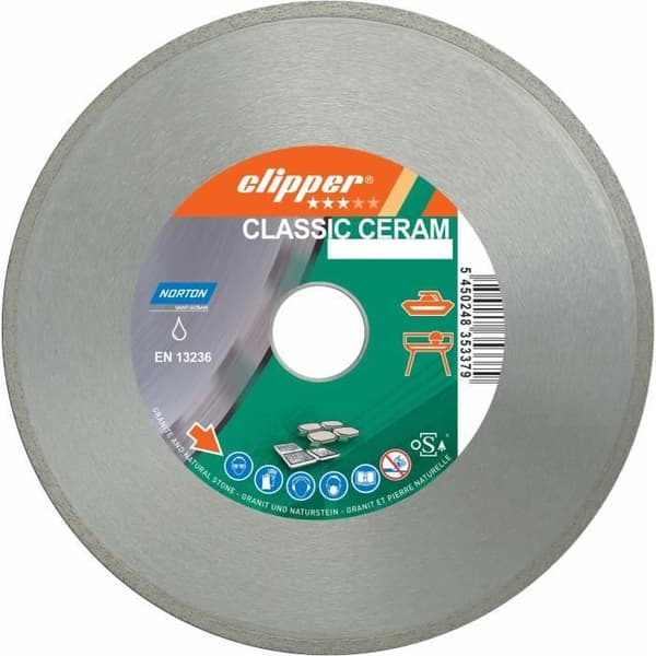 NORTON CLASSIC CERAM diamantklinga ø 200 mm Borrning 30/25,4- 70184626829