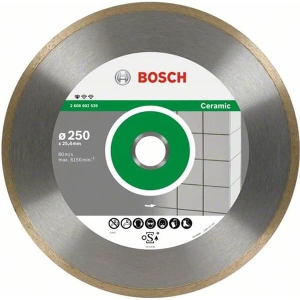 Professionell för keramisk diamantkapskiva, 300 x 30+25,40 x 2 x 7 mm Bosch 2608602540
