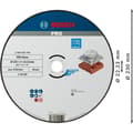 Miniatyrbild 3 av 3: Bosch tillbehör 2608603180 2608603180 Kapskiva 230 mm 22,23 mm 1 st.