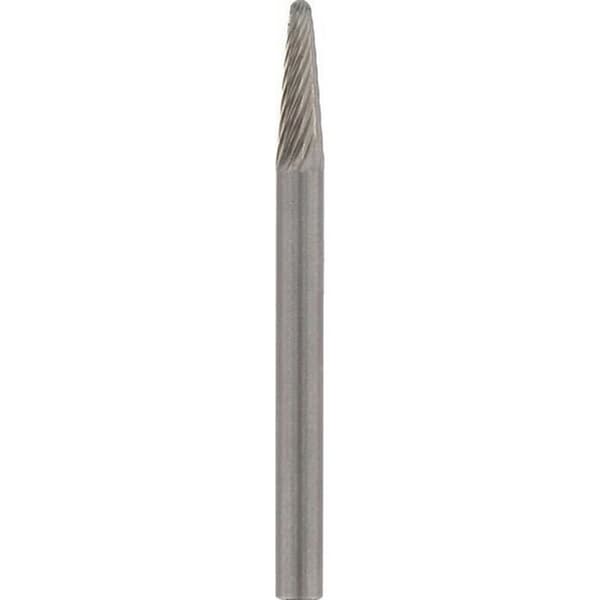 Volframkarbidgrad - DREMEL - 9910 - För skulptering och gravering - Spetsad spets - Diameter 3,2 mm