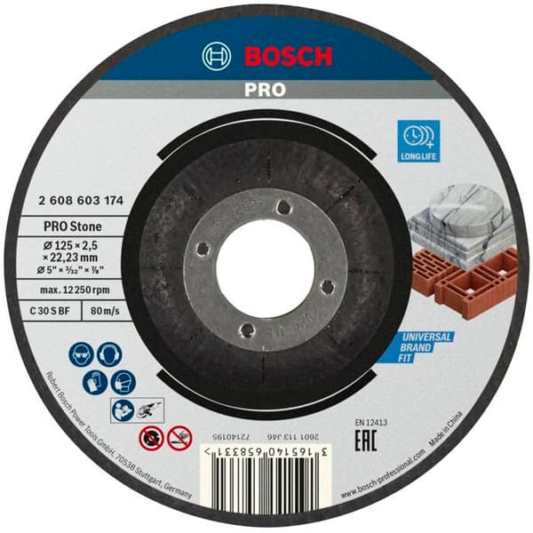 Skärskiva - Bosch - C 30 S BF - 125 mm - 22,23 mm - 2,5 mm
