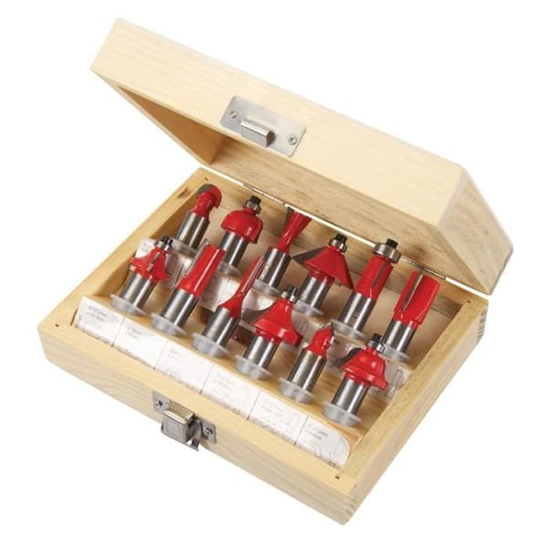 LÅDA MED 12 JORDGÄBAR TCT 12 MM SILVâ € ¦