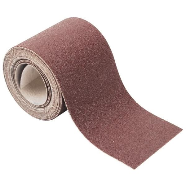 WOLFCRAFT Självhäftande pappersrulle - G60 - 4 m x 93 mm