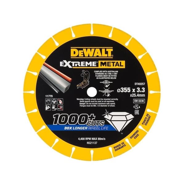 DEWALT DT40257-QZ Extreme metall diamantkapskiva