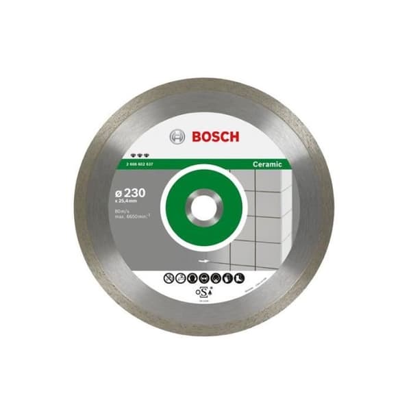 Bäst för keramiskt diamantblad 230 AL 25.4 BOSCH 2608602637
