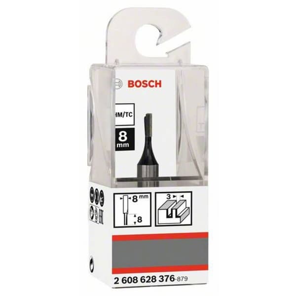 Spårfräs - Bosch - 2608628376 - 8 mm - 3 x 8 x 51 mm - Verktyg och tillbehör