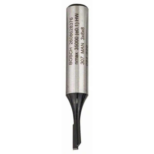 Spårfräs - Bosch - 2608628376 - 8 mm - 3 x 8 x 51 mm - Verktyg och tillbehör