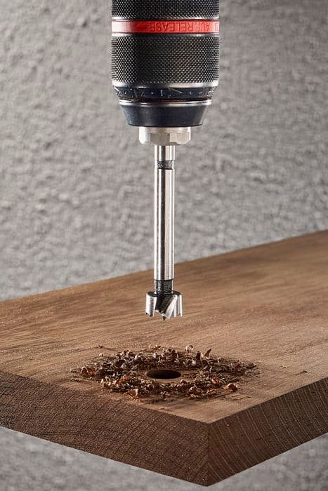 Infälld träfräs - WOLFCRAFT - L90 Ø15 mm - Pro - Hög precision - Slitstarkt verktyg