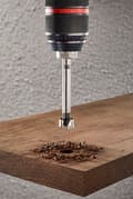 Miniatyrbild 4 av 4: Infälld träfräs - WOLFCRAFT - L90 Ø15 mm - Pro - Hög precision - Slitstarkt verktyg