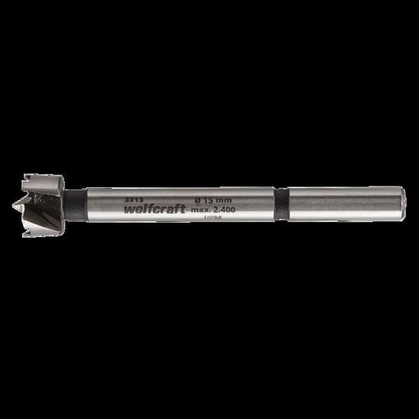Infälld träfräs - WOLFCRAFT - L90 Ø15 mm - Pro - Hög precision - Slitstarkt verktyg