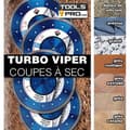 Miniatyrbild 1 av 3: Diamantklinga - RUBI - VAT TURBO Viper - 115 mm - Torrkapning - Hårda material